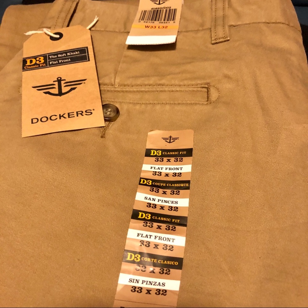 Dockers khakis. NWT.